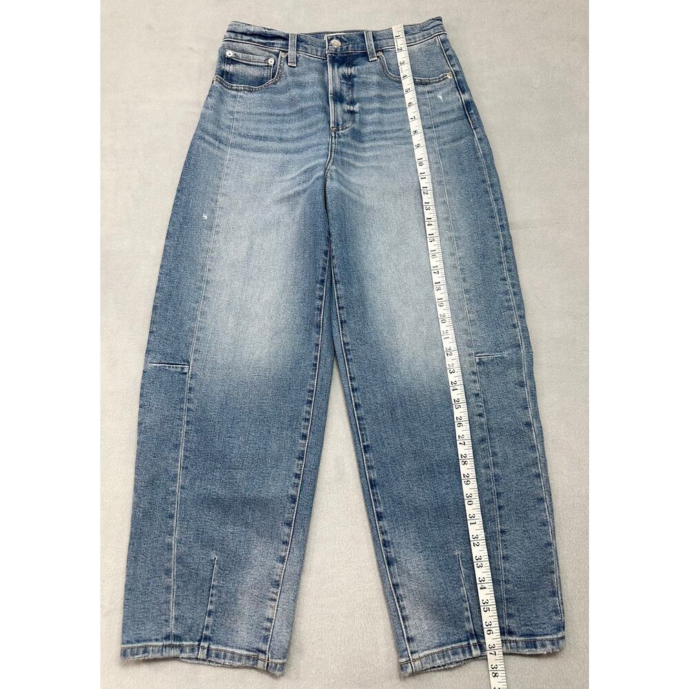 Pistola Eli High Rise Barrel Jeans Rhythm Vintage Blue Size 27 - Picture 11 of 12